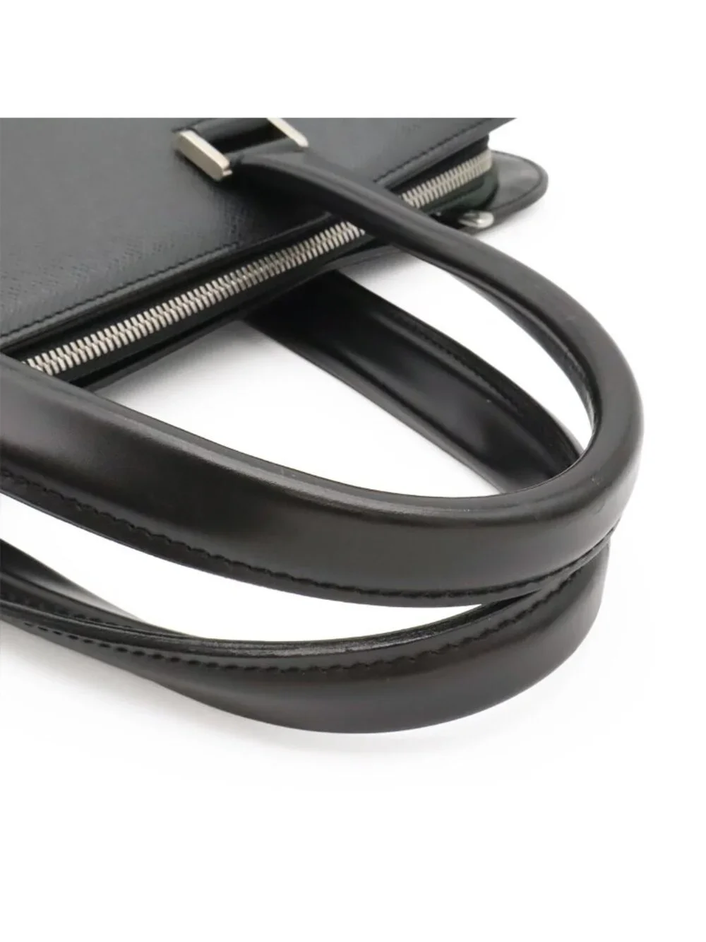 Louis Vuitton Taiga Nevski Business Briefcase Document Purse Ardoise Black